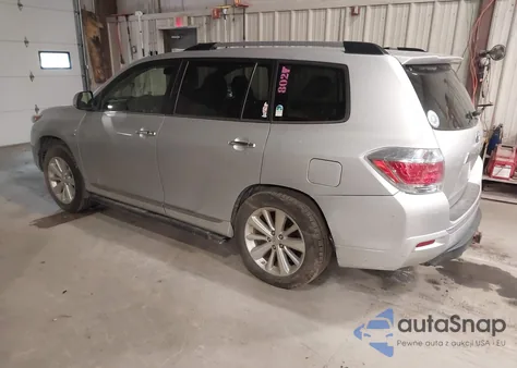 2013 Toyota Highlander Hybrid Limited V6 z USA, uszkodzony, nr VIN JTEDC3EH2D2012696